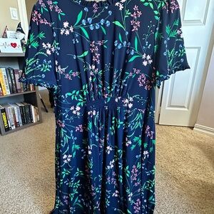 Tommy Hilfiger Blue Floral Dress
